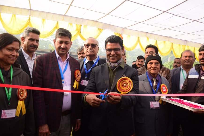 NDMC Chairman Inaugurates Two-Day Annual Winter Rose Show at Chanakyapuri,