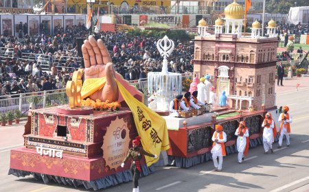 Glimpses of 77th Republic Day Parade at Kartavya Path, in New Delhi