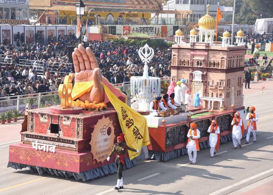 Glimpses of 77th Republic Day Parade at Kartavya Path, in New Delhi