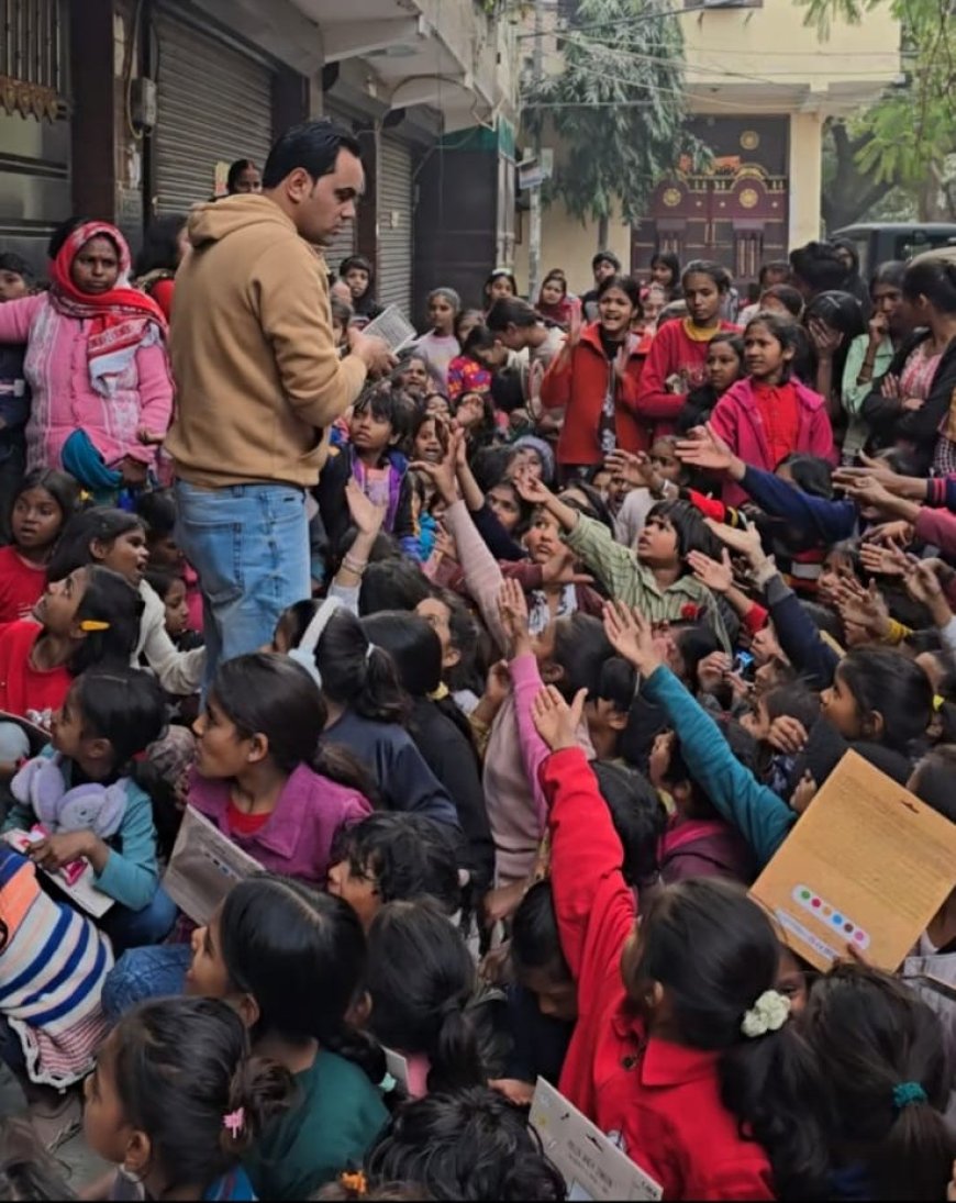 शिक्षा की शक्ति सन्नी भाई की पहल से बच्चों के जीवन में रोशनी