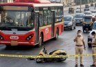 Priest on scooter killed by BEST e-bus on SCLR in Mumbai’s Kurla