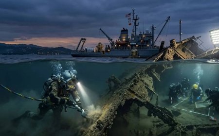 The Pentagon sends specialised divers to find 250 Americans lost on the ‘Hell Ship’ in 1944 in the Philippine sea
