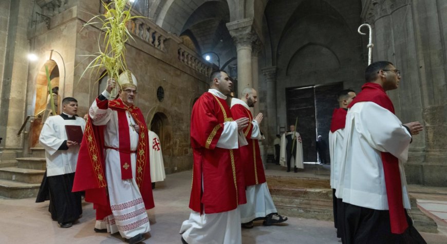 Israel blocks senior Catholic leaders from Jerusalem church on Palm Sunday ‘first time in centuries,’ access restored