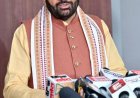 Chief Minister addresses media at Haryana Bhawan in New Delhi