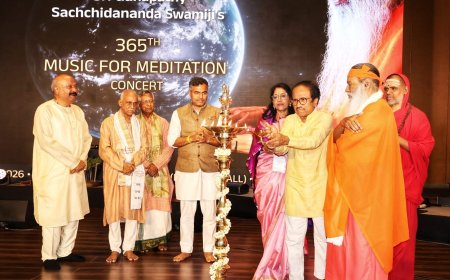 Historic 365th Music for Meditation Concert  Indraprastha Raga Sagara at Bharat Mandapam