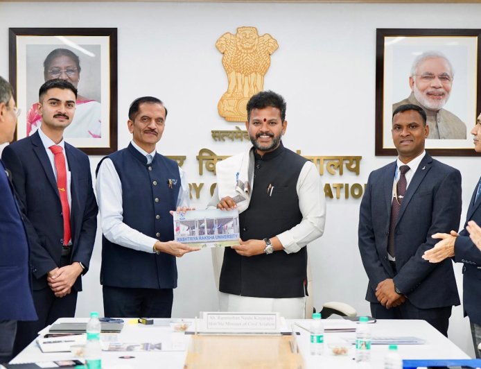 Civil Aviation Minister Ram Mohan Naidu oversees BCAS–RRU MoU to Advance Atmanirbharta in Aviation Security