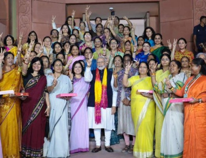 Prime Minister asserts Women’s Reservation in legislative bodies is the need of the hour