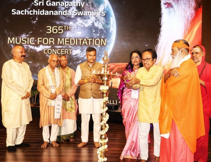 Historic 365th Music for Meditation Concert  Indraprastha Raga Sagara at Bharat Mandapam