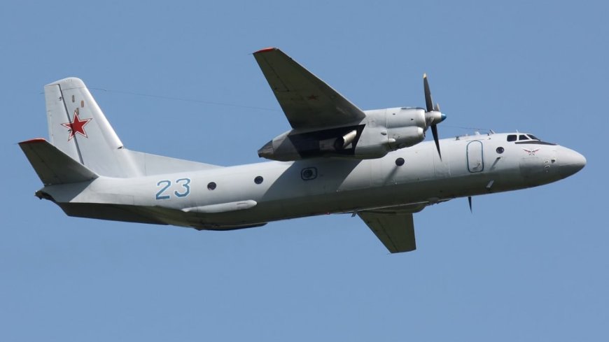 Russian An-26 military transport plane crashes in Crimea, 29 dead