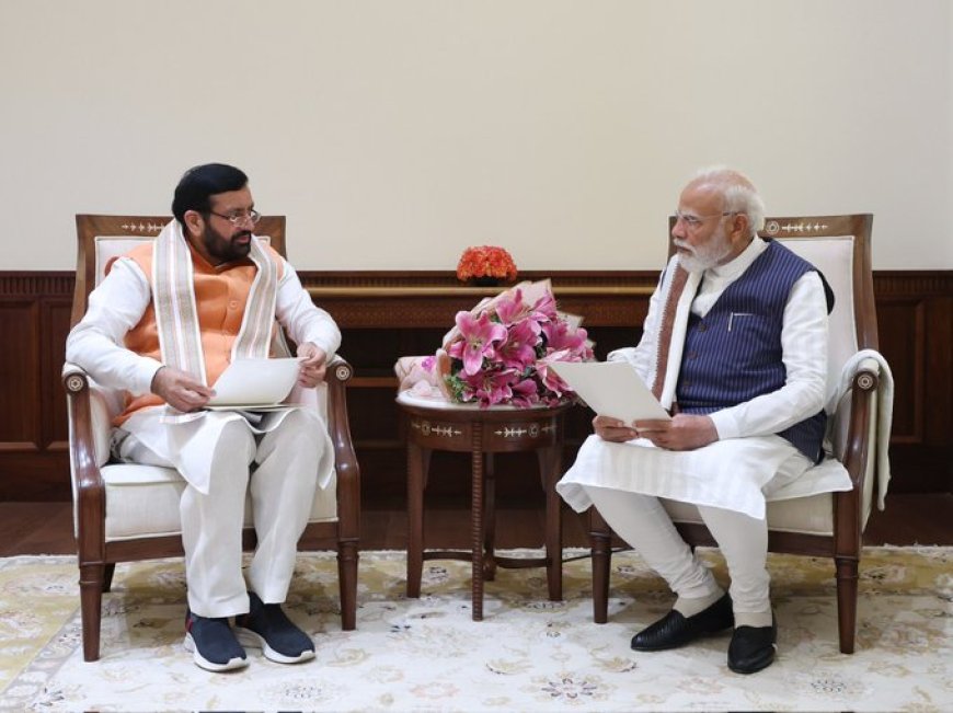 Chief Minister of Haryana meets the Prime Minister