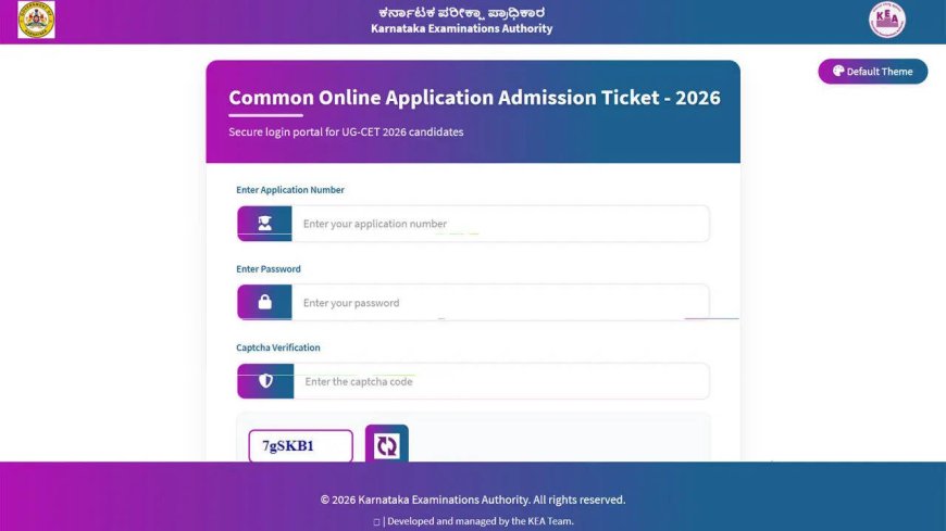 KCET hall ticket 2026 out at cetonline.karnataka.gov.in, check direct link here