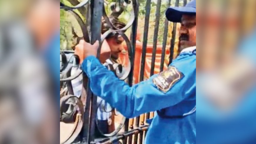 Locked up for 'Viksit Bharat' event, claim DU students