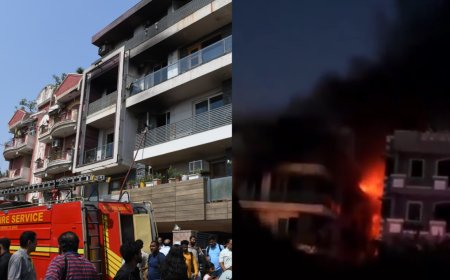 3am AC blast? Short circuit? How fire raced through locked, grilled Delhi Shahdara flats; 9 dead
