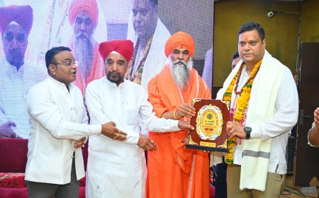 Grand Felicitation Ceremony Held at Press Club Indore on Completion of 5 Years of NMF News Channel