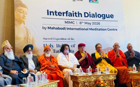 Ladakh Hosts Interfaith Conference in Leh on Buddha Purnima; Religious Leaders Emphasize Peace and Harmony