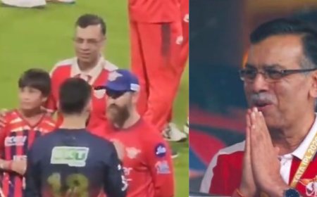 Sanjiv Goenka wins hearts with humble gesture while waiting to meet Virat Kohli - Watch