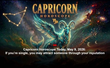 Capricorn Horoscope For 9 May 2026: Planets favour cautious investing; love and work need clarity