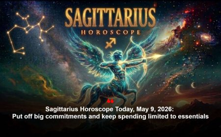 Daily Sagittarius Horoscope: Avoid big spends and vehicle buys; keep tempers and health in check