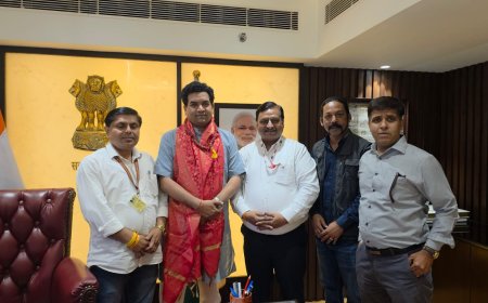 WJI Delegation Meets Minister Kapil Mishra Over Journalists' Issues, Demands Reopening of 'Media Coffee Home'