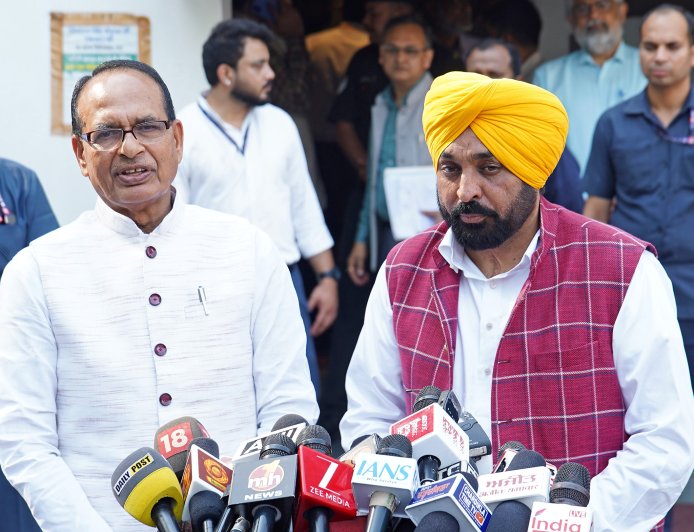 Centre Assures Full Support to Punjab for Agriculture, Water Conservation: Shivraj Singh Chouhan
