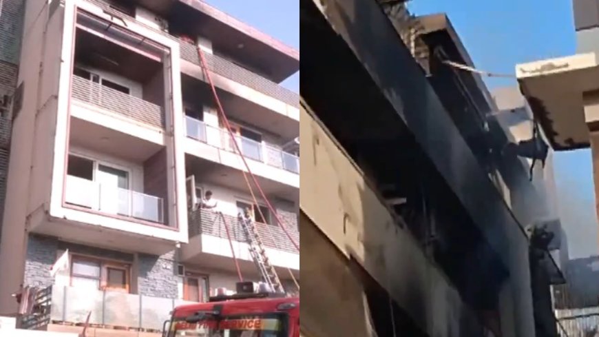 Delhi Shahdara fire tragedy: 9 killed after suspected AC blast in residential building