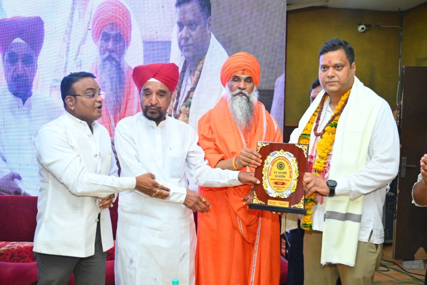 Grand Felicitation Ceremony Held at Press Club Indore on Completion of 5 Years of NMF News Channel