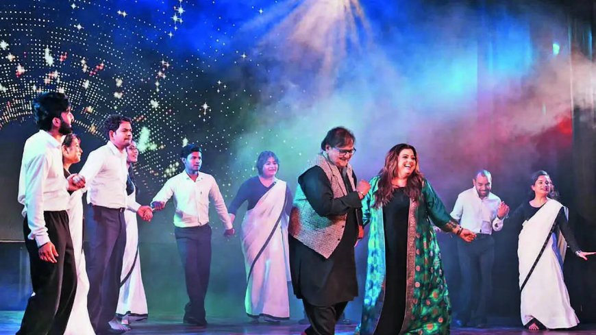 Theatre review: Rakesh-Delnaaz bring filmi romance to stage