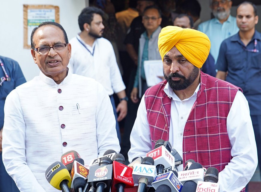 Centre Assures Full Support to Punjab for Agriculture, Water Conservation: Shivraj Singh Chouhan