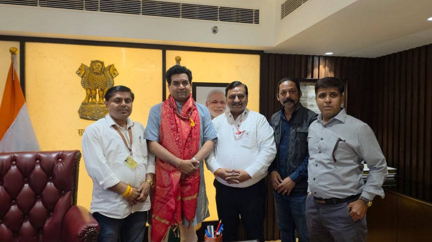 WJI Delegation Meets Minister Kapil Mishra Over Journalists' Issues, Demands Reopening of 'Media Coffee Home'