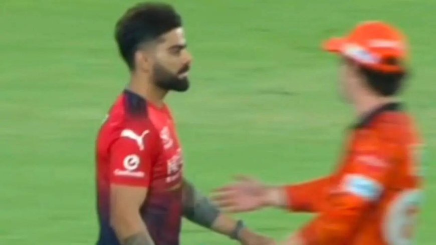 No handshake! Kohli completely ignores Head after match - Watch